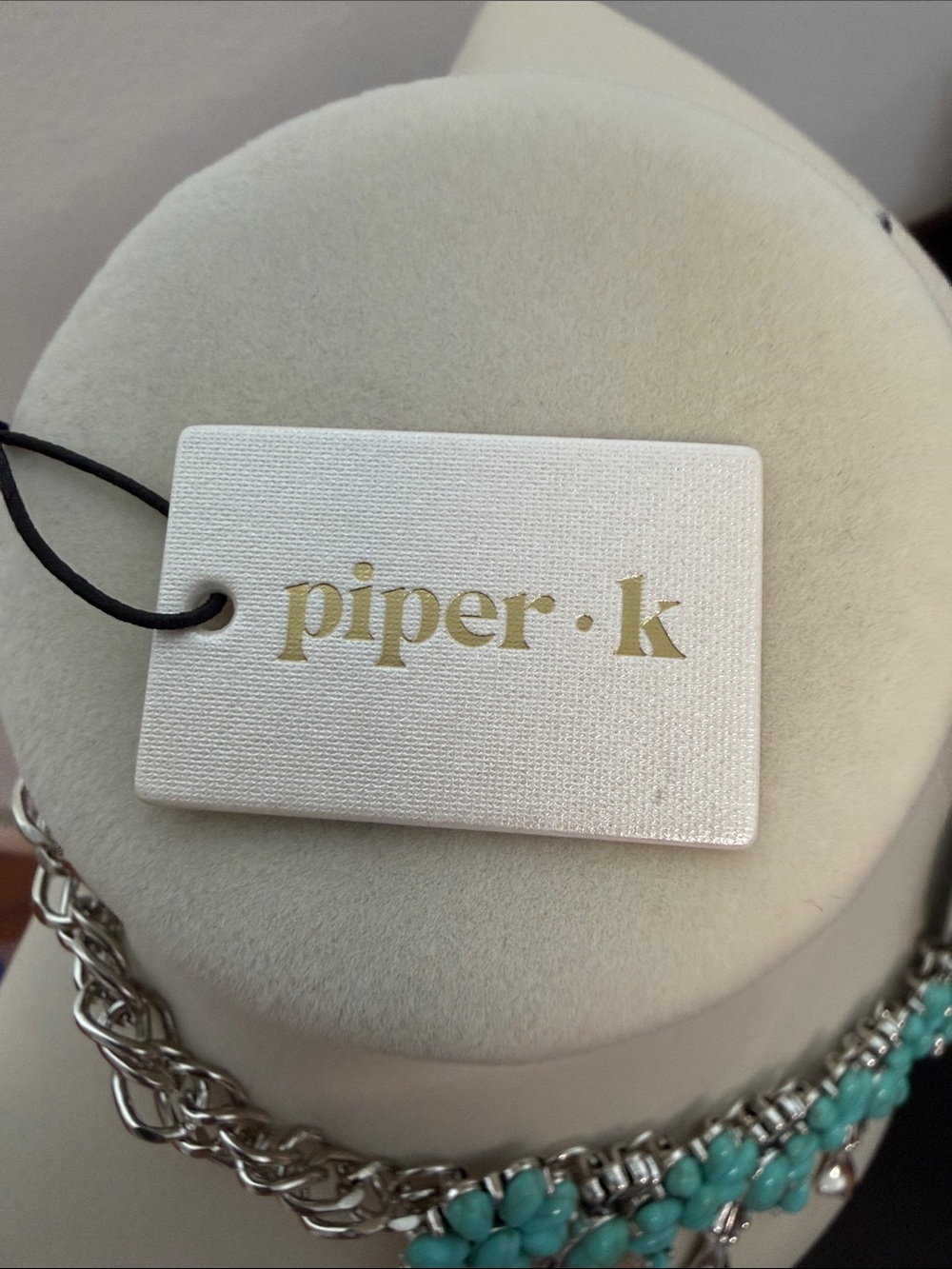 Piper K | Southwestern Squash Bloom Turquoise Boho Cowgirl Chic Necklace - Picture 2 of 11
